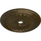 Ekena Millwork Viceroy Ceiling Medallion (Fits Canopies up to 4 7/8"), 35 1/8"OD x 4 7/8"ID x 2 1/2"P, Brass CM35VIBRS - alternate 3